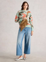 Petal Jumper - Green Multi