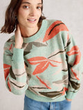 Petal Jumper - Green Multi
