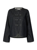 Baria-Bora Denim Shirt - Dark Grey