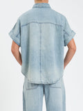 Shore Rolled Sleeve Top - Wild Card