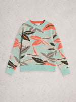 Petal Jumper - Green Multi