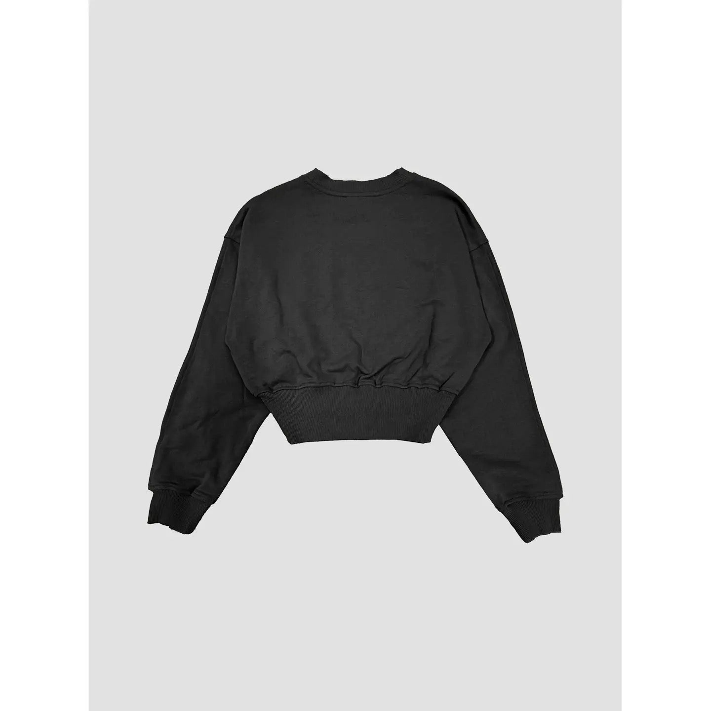 Organic Cotton Terry Cropped Balloon Sweatshirt AAD700