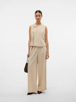 Fea Palazzo Pants - Oatmeal