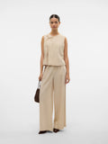 Fea Palazzo Pants - Oatmeal