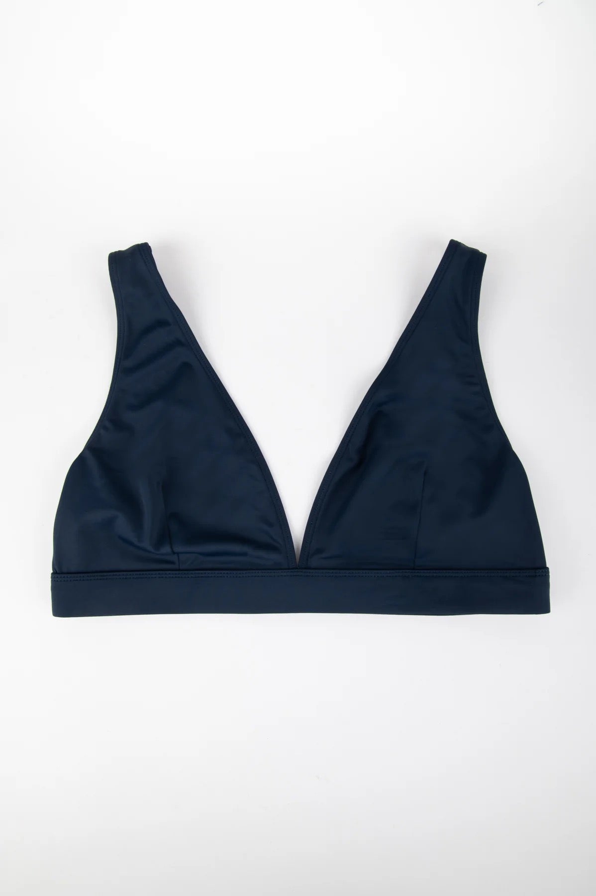 Navy Bikini Top