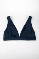 Navy Bikini Top