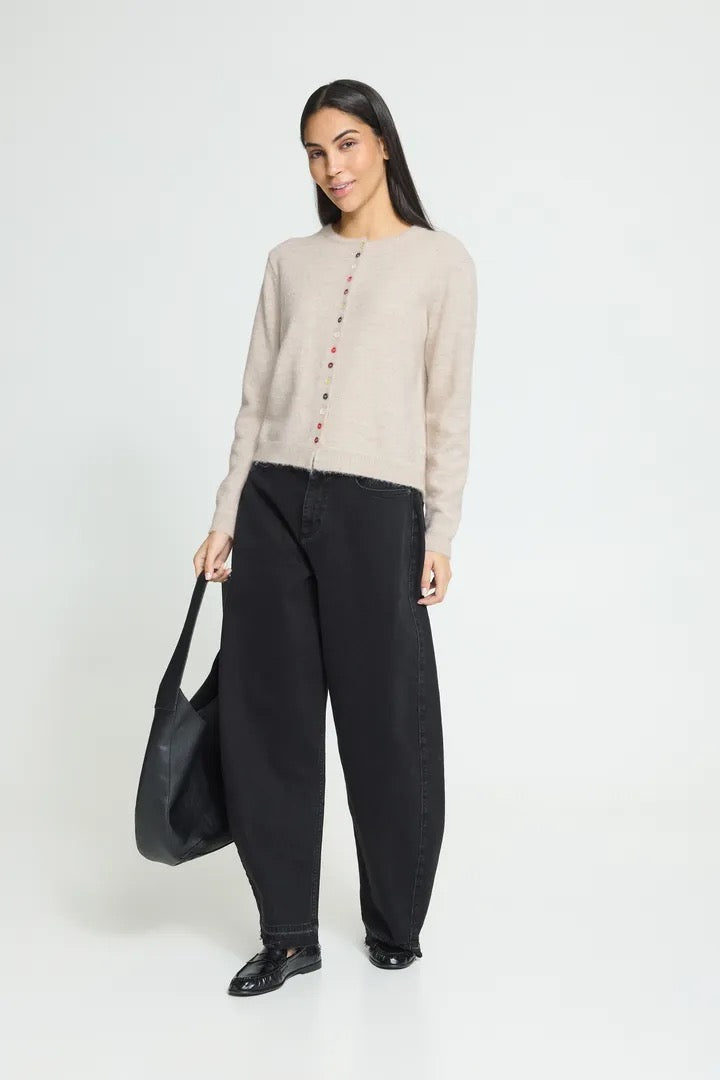 Fantia Cardigan - Birch Melange