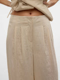 Fea Palazzo Pants - Oatmeal