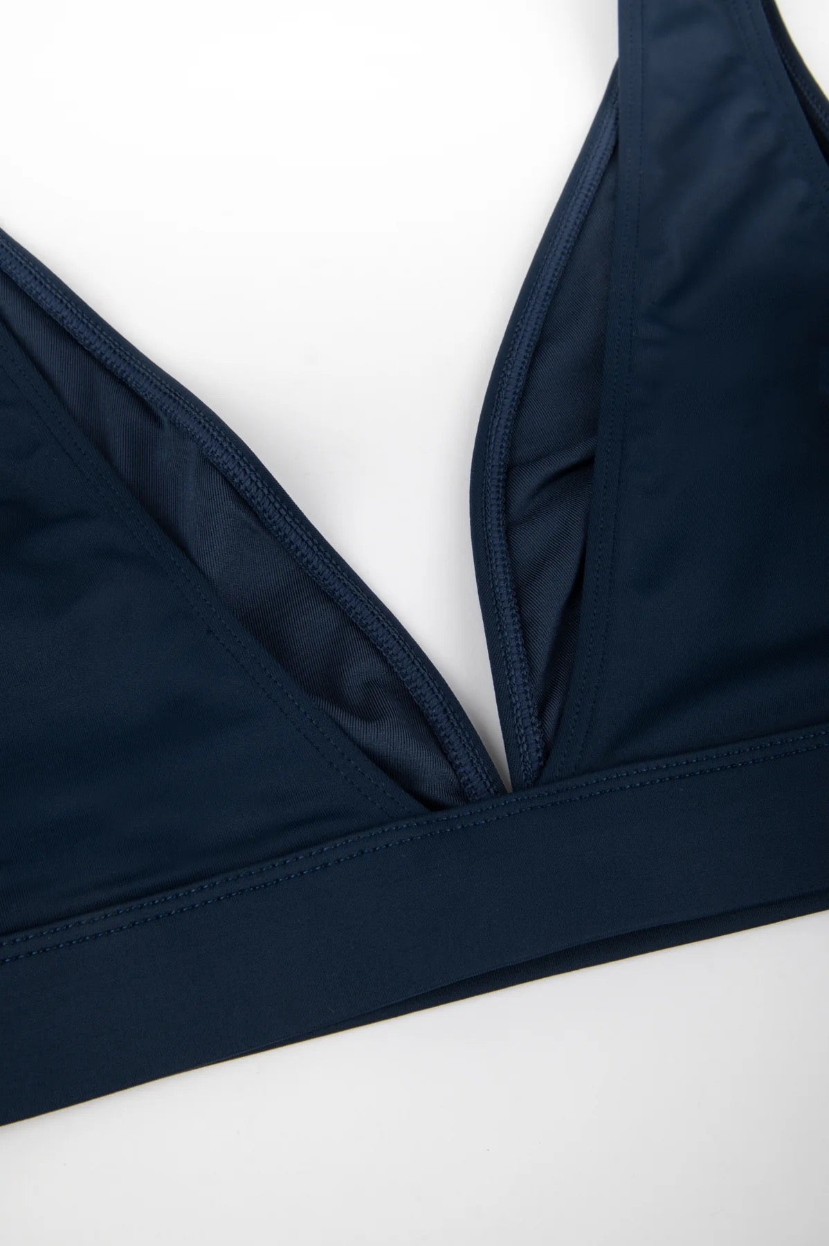 Navy Bikini Top