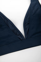Navy Bikini Top