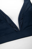 Navy Bikini Top