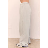 Acid Wash Cotton Terry Pants