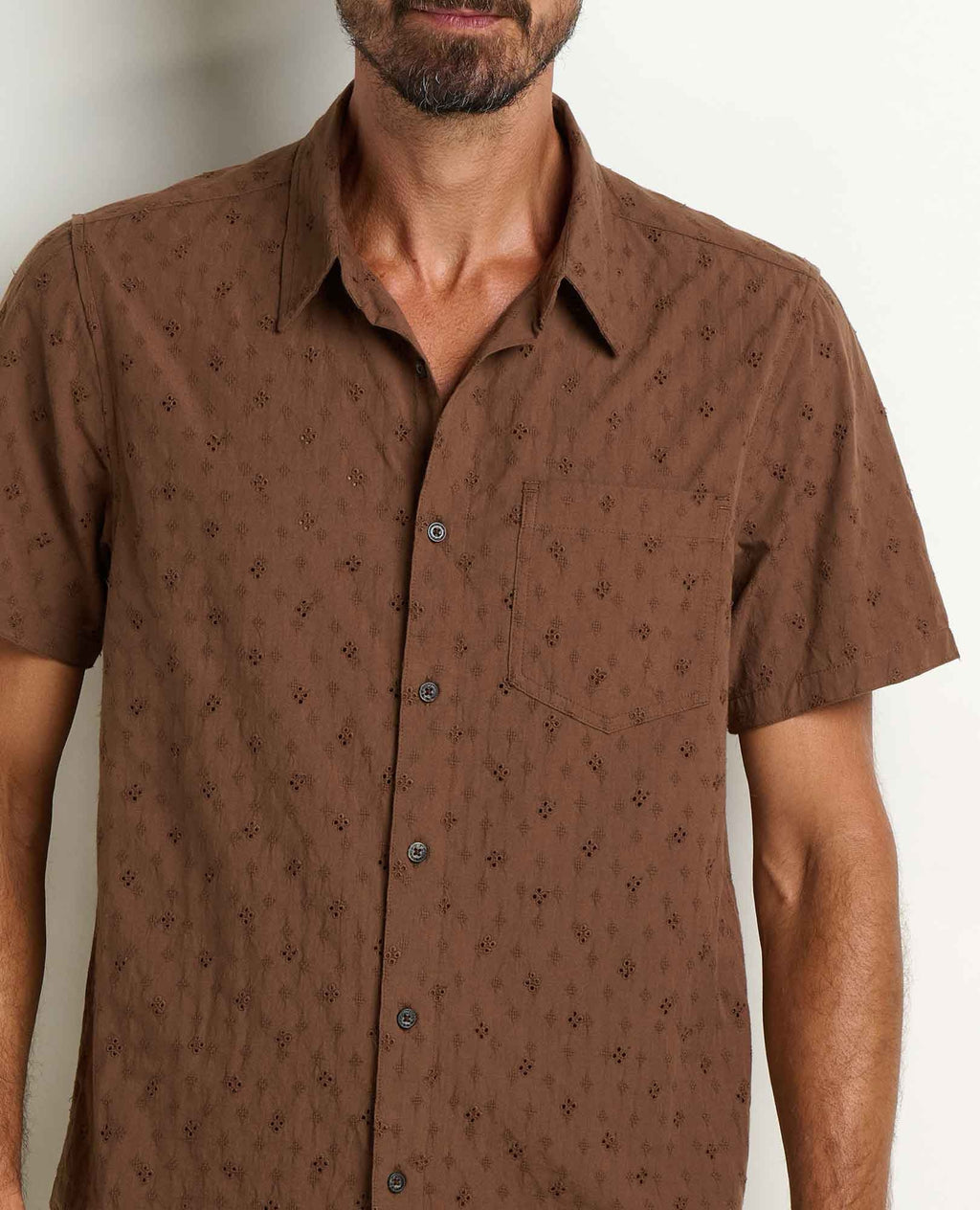 Airspace Embroidered Shirt - Earth