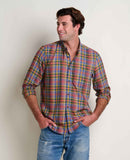 Airsmyth Long Sleeve Shirt - Gold Multi Plaid