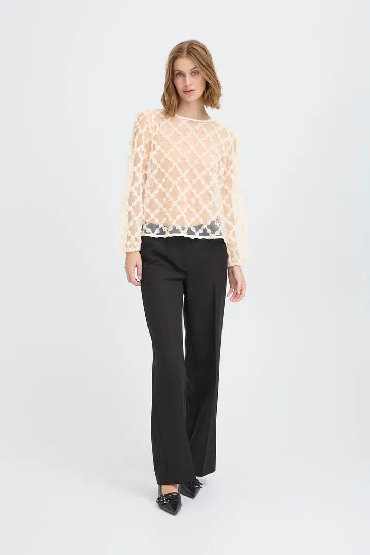 Elki Blouse - Almond Milk