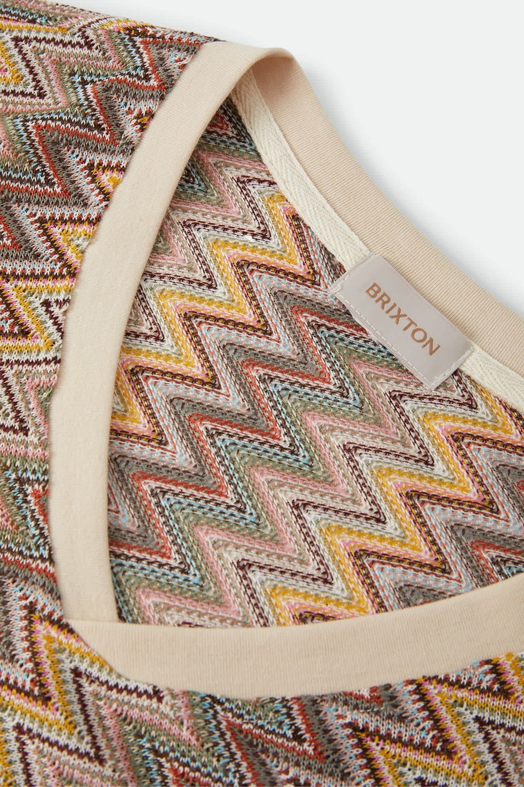 Football Oversized Mesh Jersey - Multicolour Zig Zag