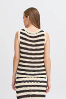 Birdis Top - Black/Almond Milk