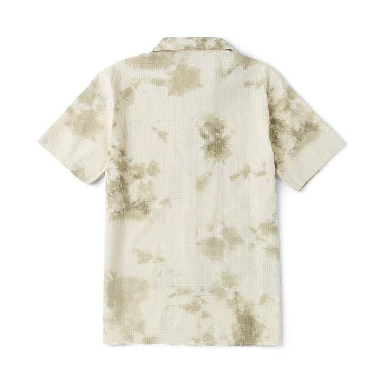 Bless Up Trail Shirt - Ivory Crystal Wash