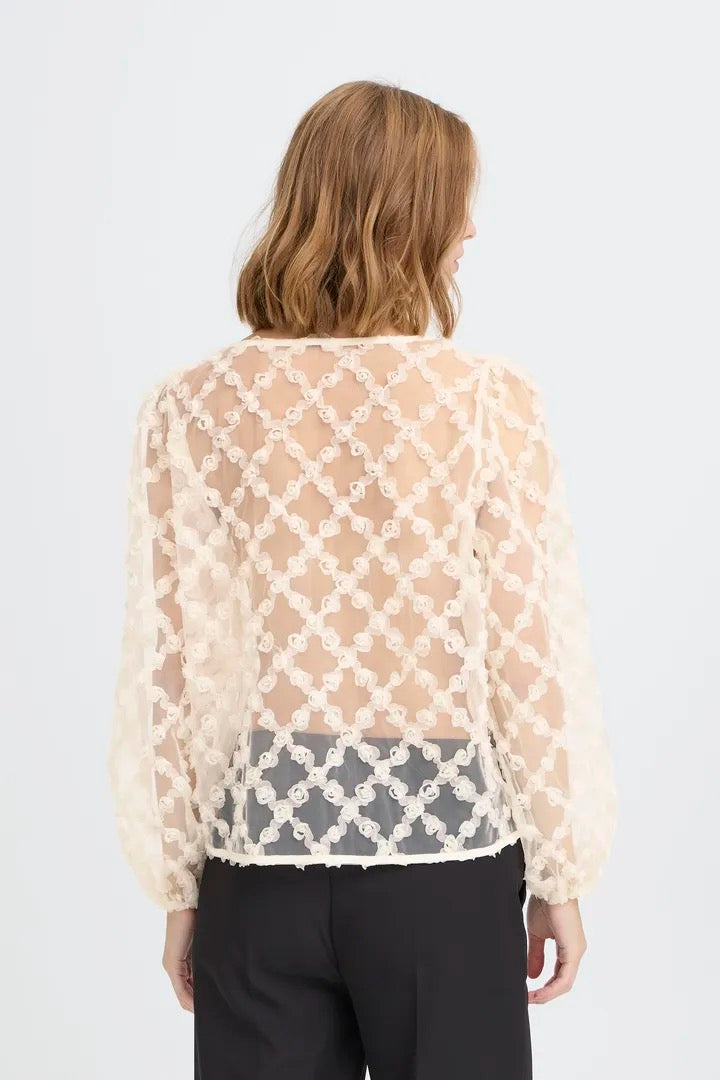 Elki Blouse - Almond Milk