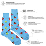 Happy Food This Did Good Mismatched Sock M