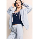 Organic Cotton Oversized Zip Hoodie AAD112-2