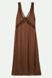 The Ridge Slip Dress - Pinecone Brown