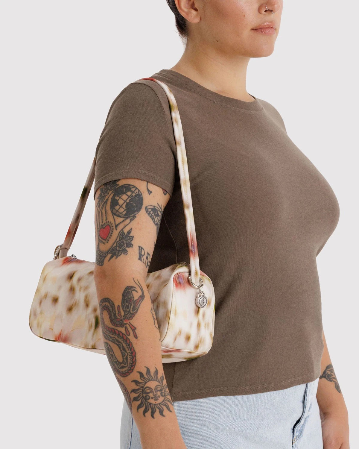 Nylon Loaf Bag - Abstract Flower