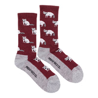 Raccoon Merino Wool Socks M