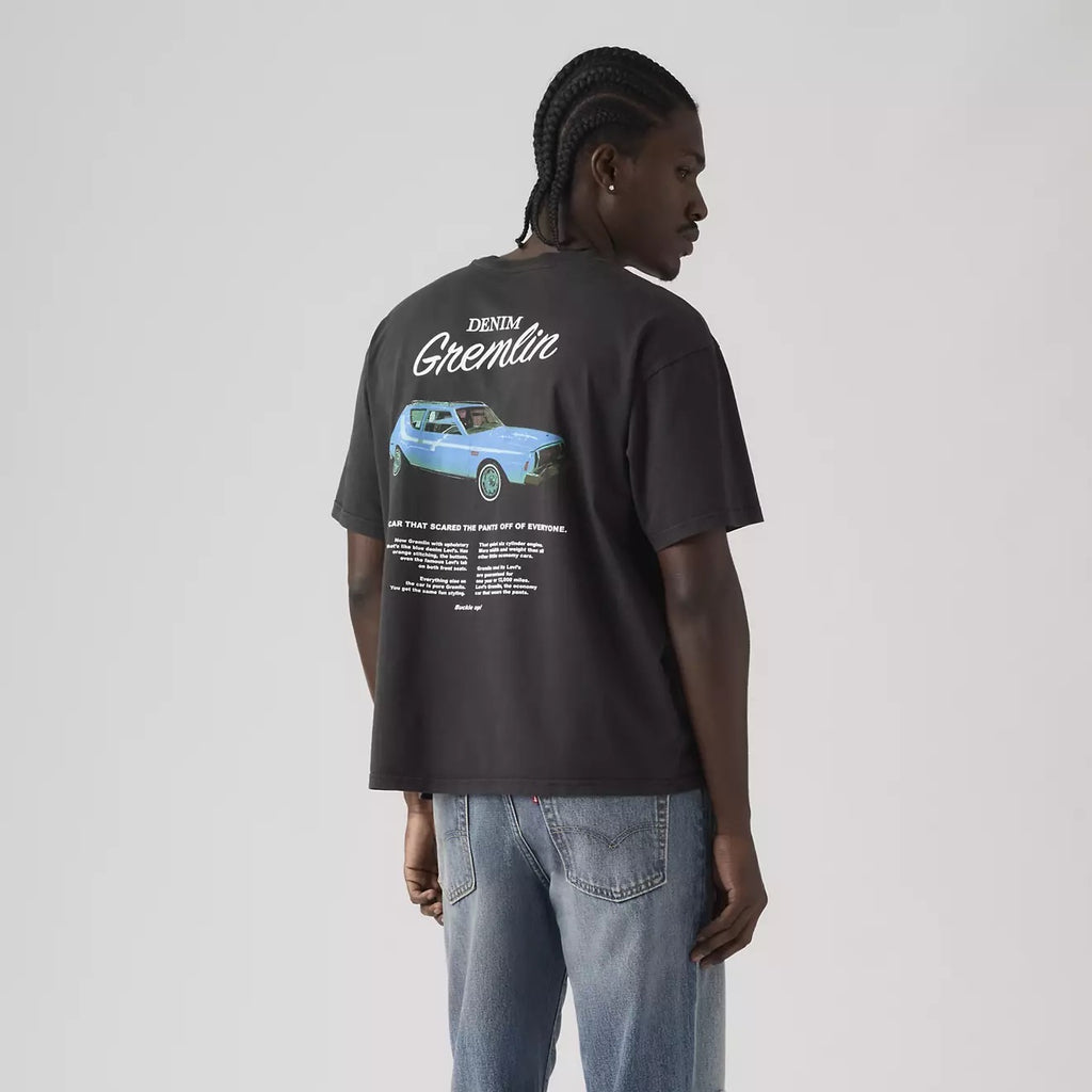 GR Boxy Tee - Coastal Creative Gremlin Jet Black