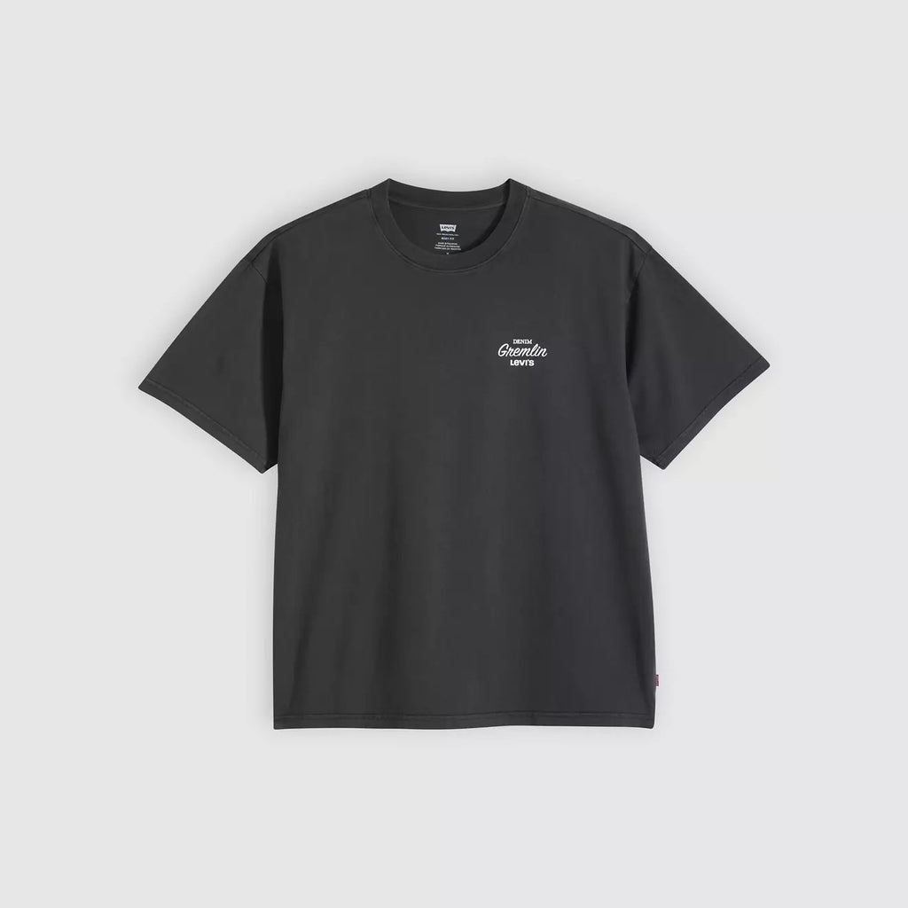 GR Boxy Tee - Coastal Creative Gremlin Jet Black