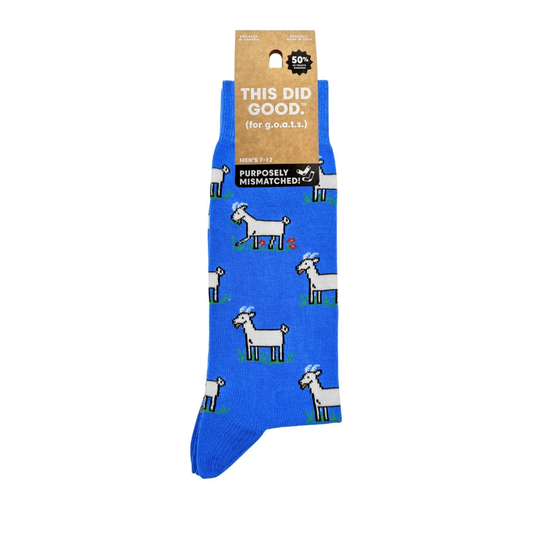 Goats This Did Good Mismatched Sock M