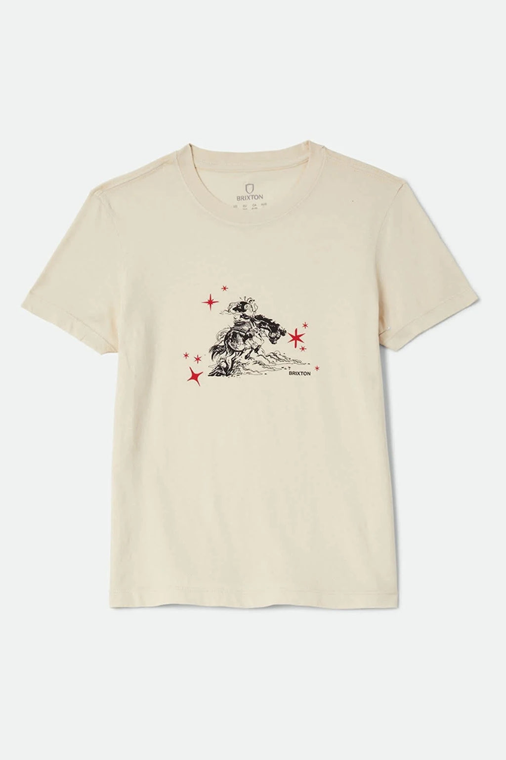 Mid Century Ranch Slim Crew Tee - Whitecap