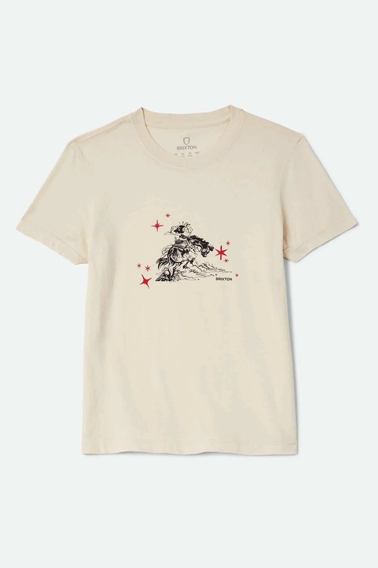 Mid Century Ranch Slim Crew Tee - Whitecap