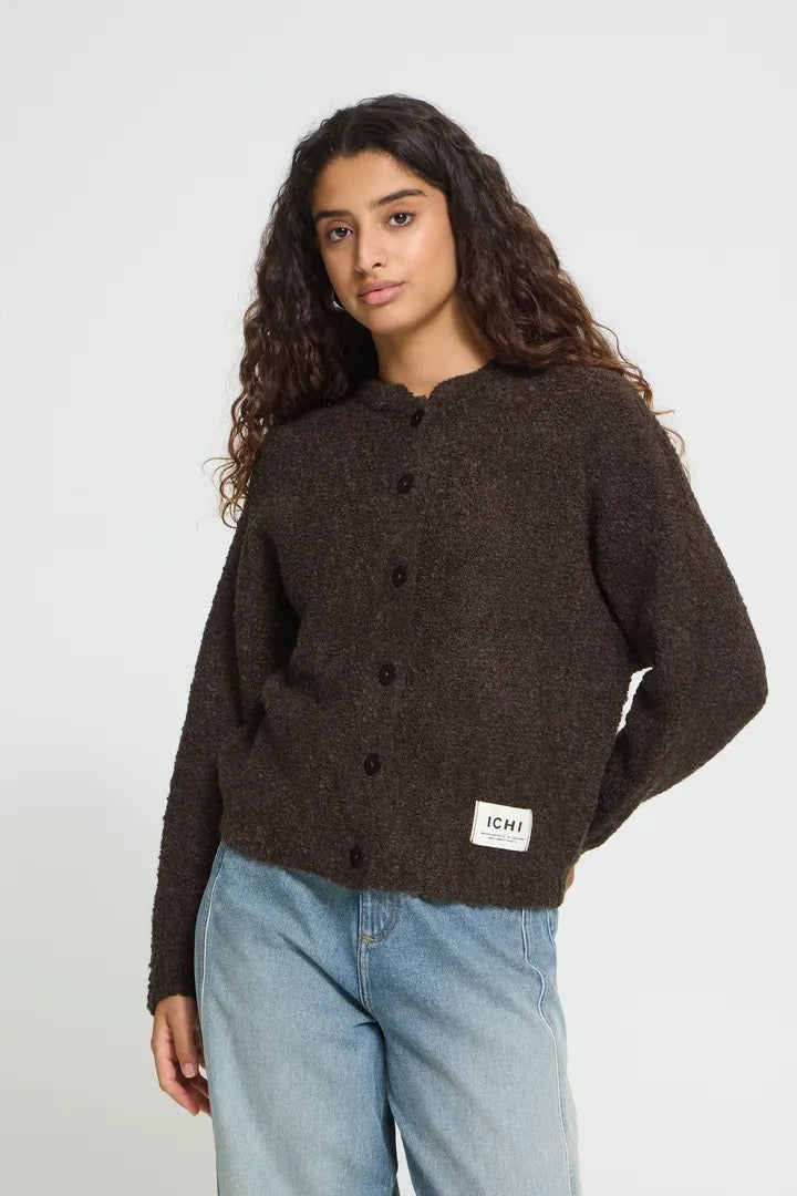 Sarisa Cardigan 2 - Coffee Bean