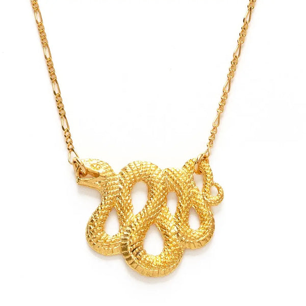 Gold Serpent Necklace
