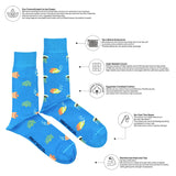Ocean Life This Did Good Mismatched Sock M