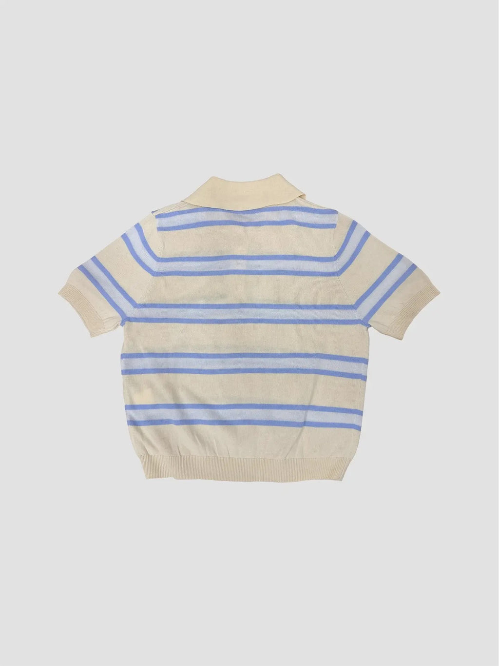 Striped Cropped Lightweight Summer Sweater