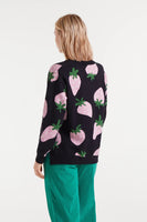 Morango Jumper Jacquard - Black Multi