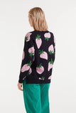 Morango Jumper Jacquard - Black Multi
