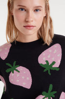 Morango Jumper Jacquard - Black Multi