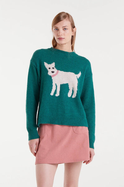 Terrier Jumper Jacquard - Green
