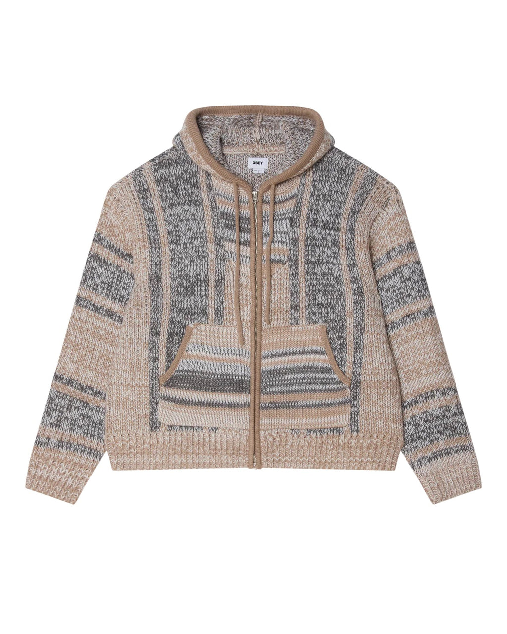 Zip Up Baja Sweater