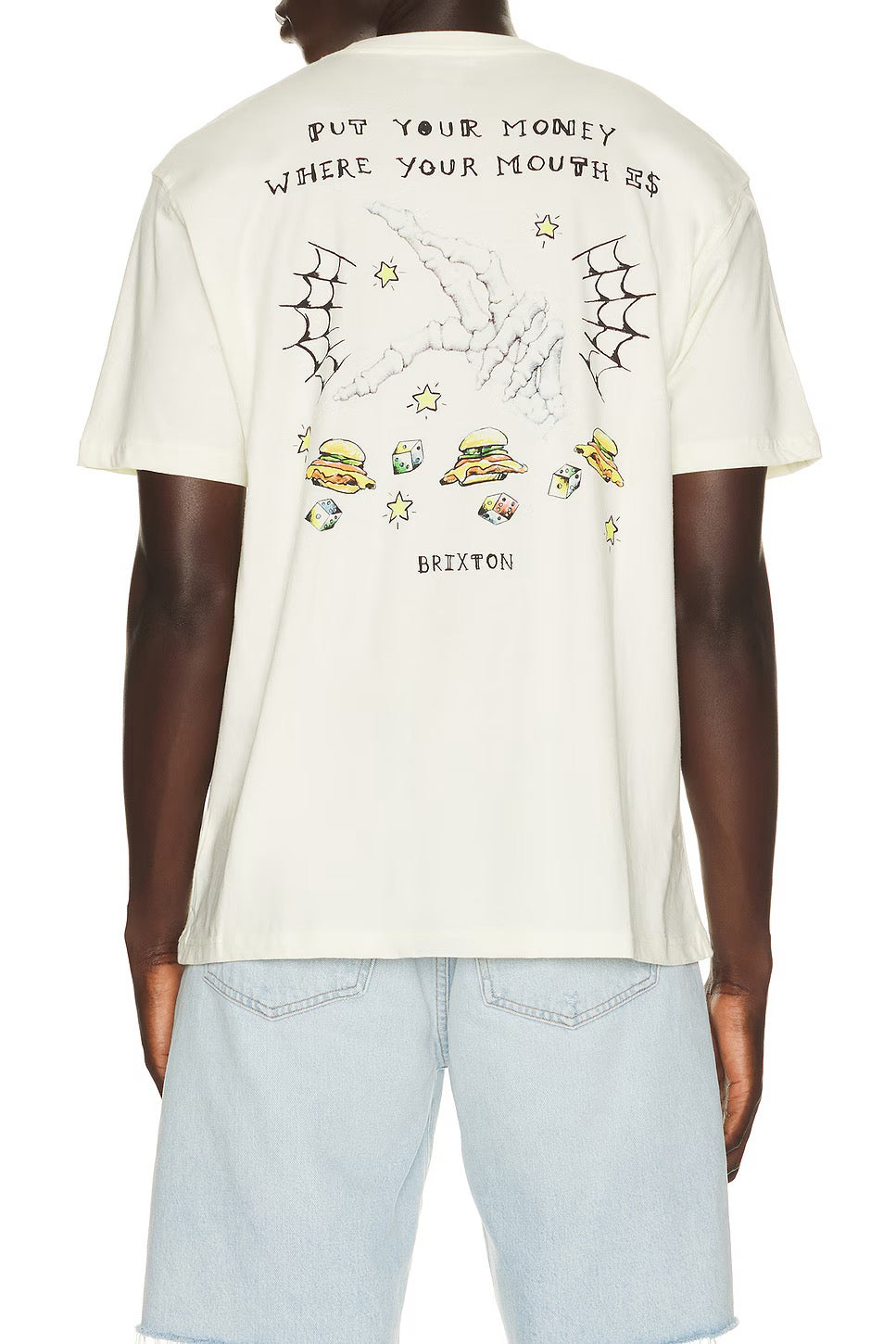 Burger She Wrote Short Sleeve Standard Tee - Natural