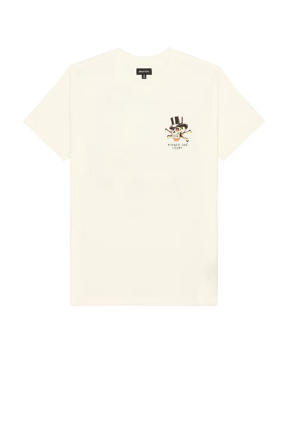Burger She Wrote Short Sleeve Standard Tee - Natural
