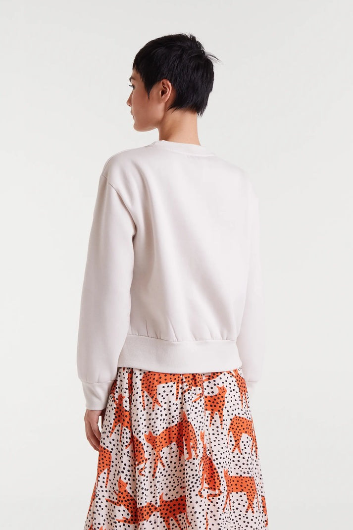 Cat Lover Since Forever Sweatshirt - Off White