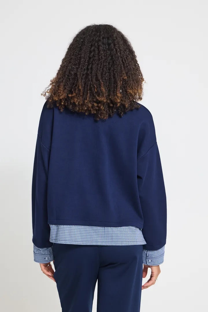 Pinda Mix Sweatshirt - Maritime Blue