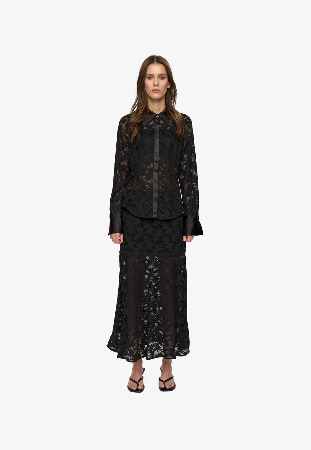 Gry Long Sleeve Shirt - Black