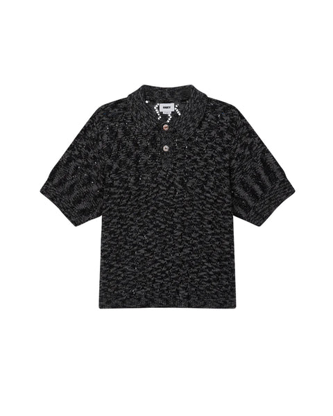 Andre Polo Sweater - Black