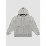 Zip Hoodie AAB112 - Heather Grey
