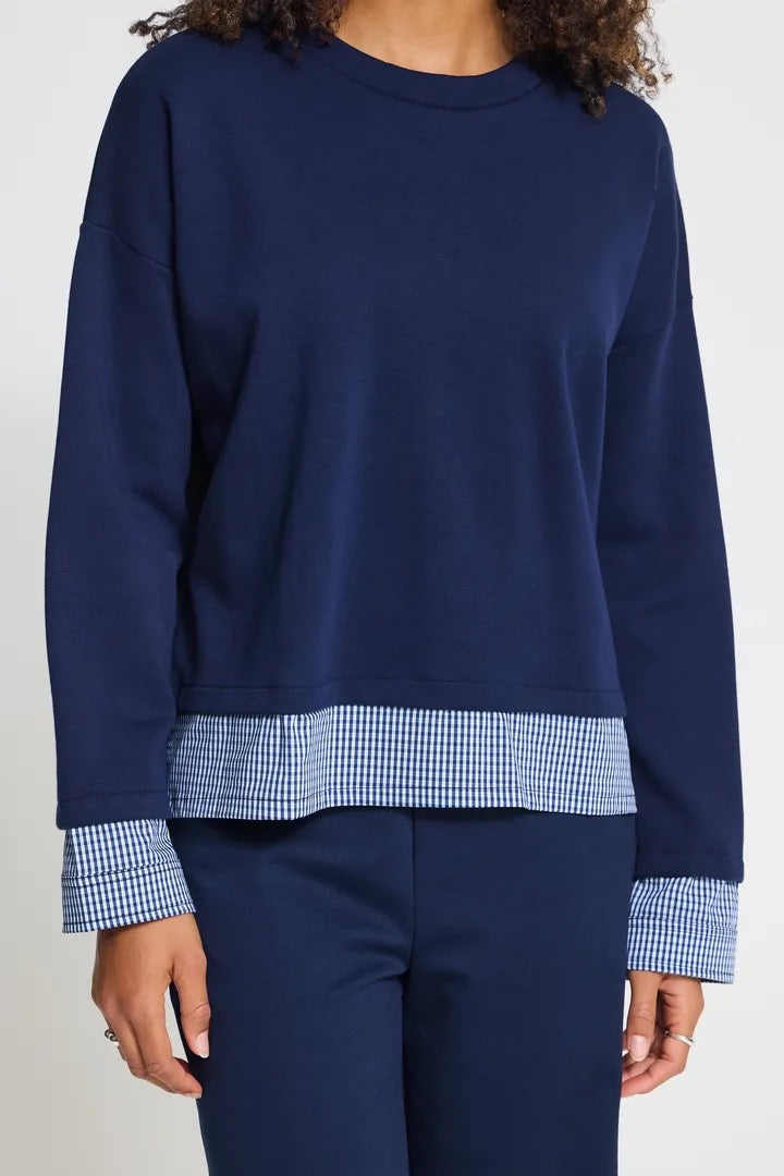 Pinda Mix Sweatshirt - Maritime Blue